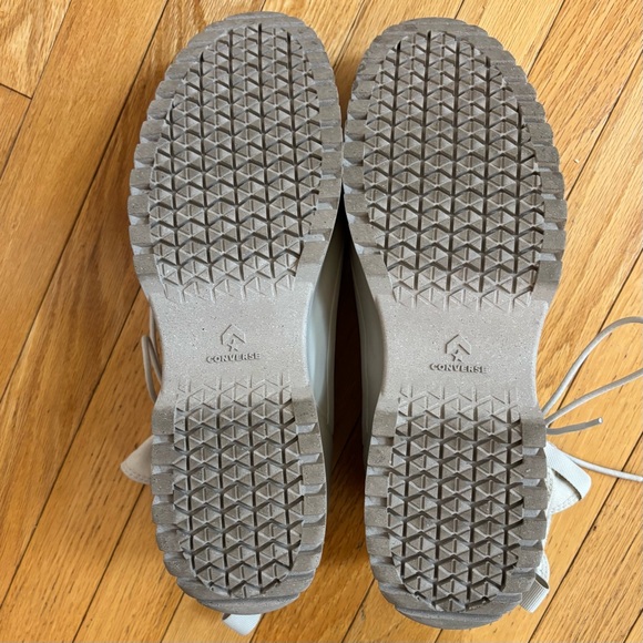 CONVERSE BOOTS CHUCK TAYLOR ALL STAR LUGGED 2.0 CC X-HI KHAKI / BONE MEN’S 12 - Picture 11 of 12